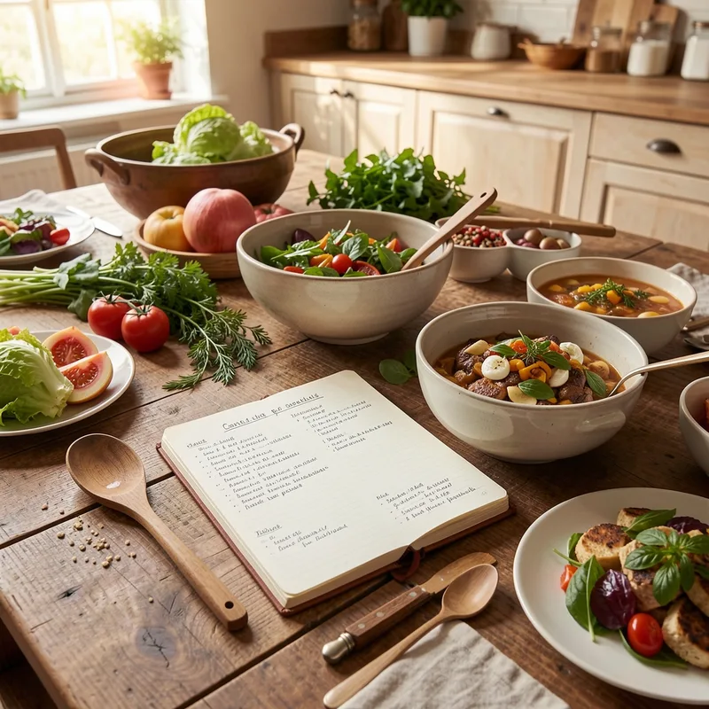 Repas à partager : recettes conviviales pour une grande tablée